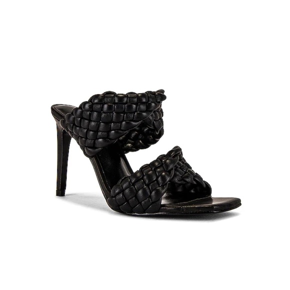 RAYE Jordan sandal heel in black size 7. Purchased and sold out on revolve - Picture 1 of 7